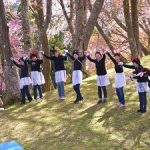 ４月１６日　丸山公園を彩るＭＴＥ４８と若きカメラマン