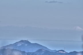 奈良県御杖村　三峰山の霧氷